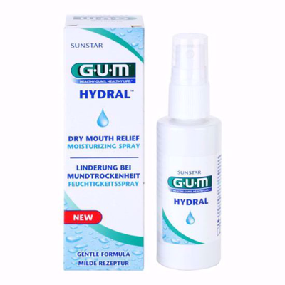 Gum hydral dry mouth relief 50ml spray, , medium