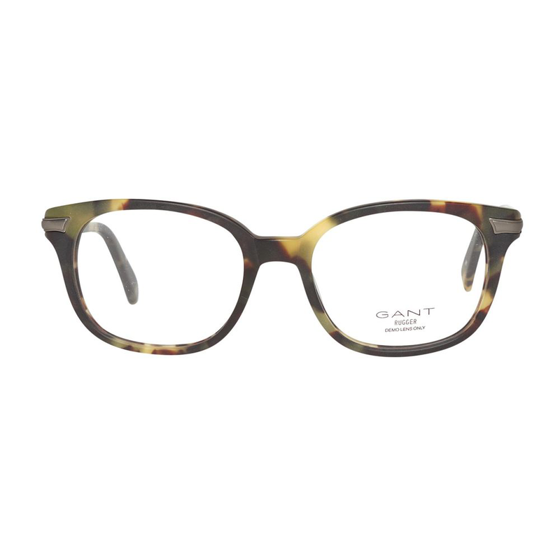 Brown plastic glasses (frames)-null