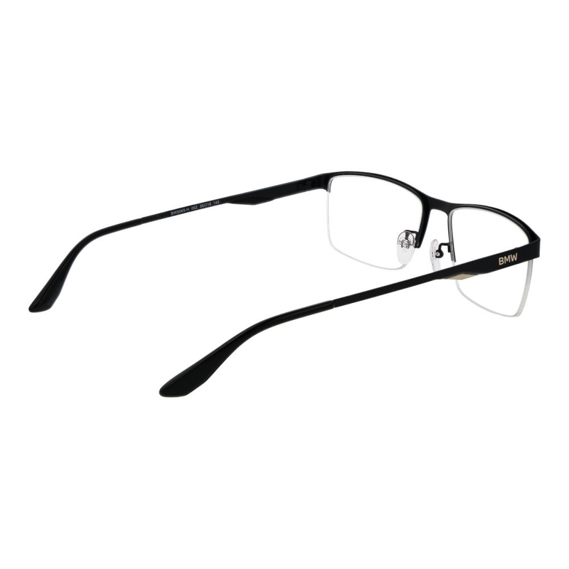 Black metal glasses (frames)-null