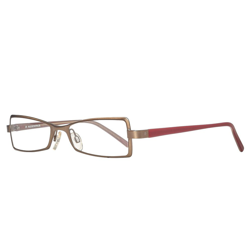 Brown metal glasses (frames)-null