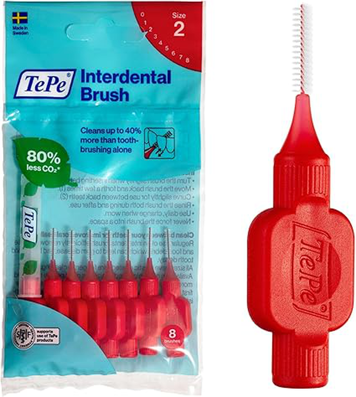 Tepe interdental red brushes original 0.50mm x 8 pieces, , medium image number null