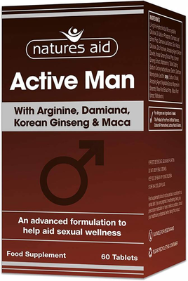 Natures aid active man 60 tablets, , medium