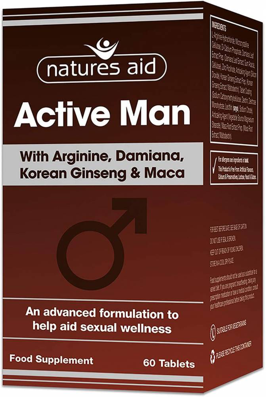 Product image: Natures aid active man 60 tablets, , medium-null