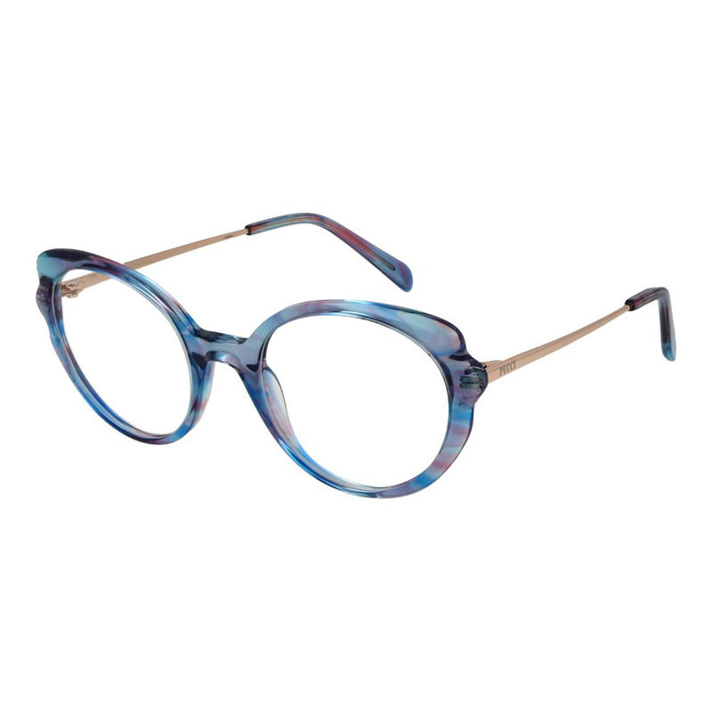 Blue plastic glasses (frames)-null
