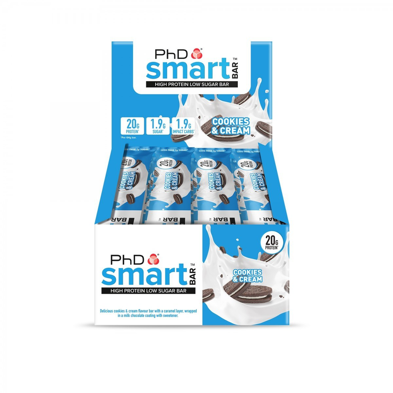 Phd smart bar box 12 pcs x 64g-null