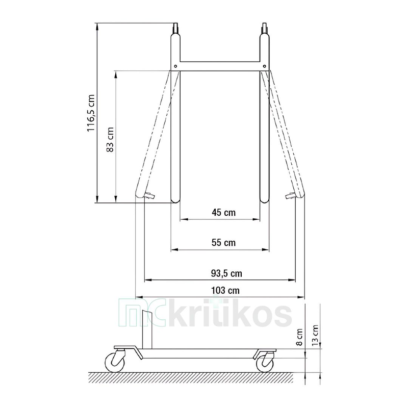 Product image: Patient lift μβκ electric atlas II (150kgr), , medium-null