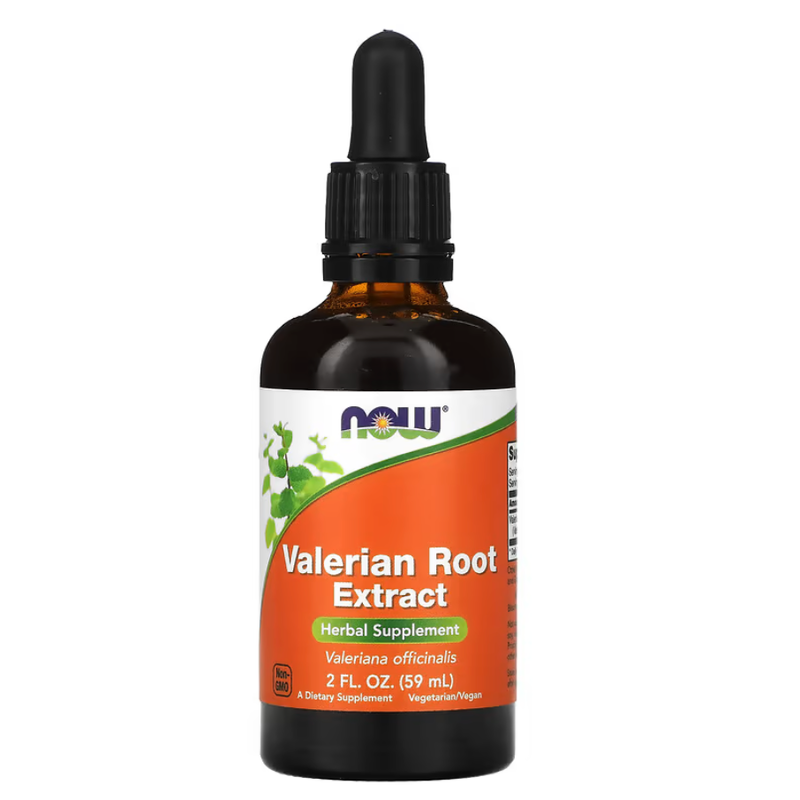 Now foods, valerian root extract, 2 fl oz (59 ml), , medium-null