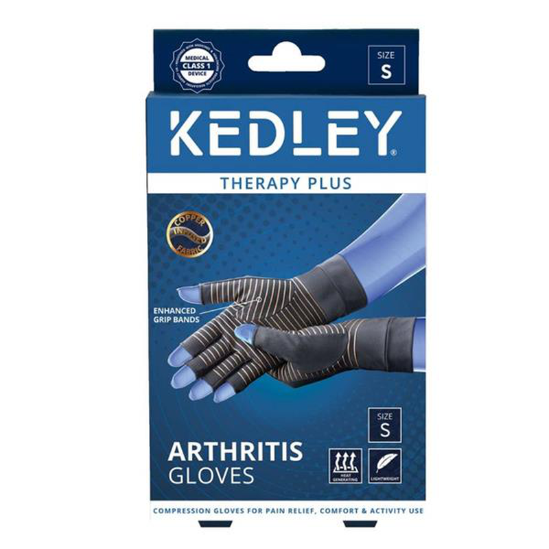 Product image: Kedley therapy plus arthritis, gloves small, , medium-null
