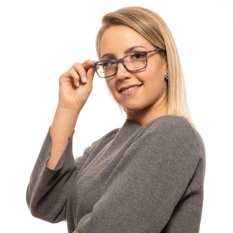 Gray plastic glasses (frames)-null