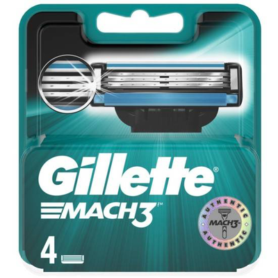 Gillette mach 3, refil, 4