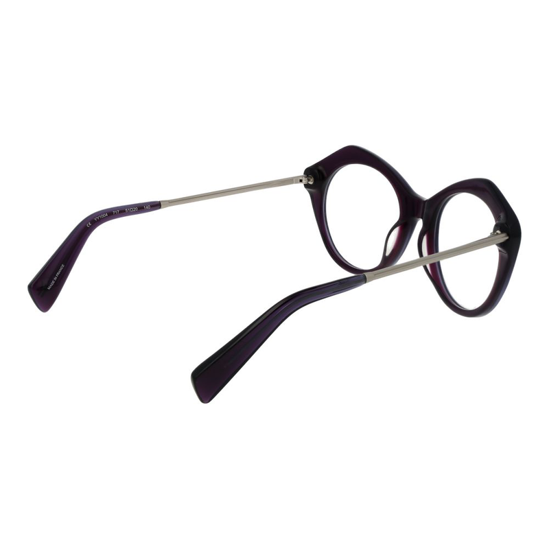 Purple metal & plastic glasses (frames)-null