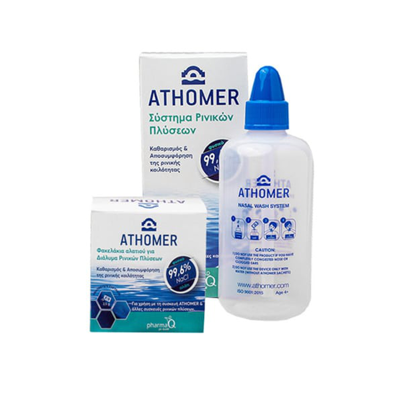 Athomer nasal wash+, sachets, 10, , medium image number null
