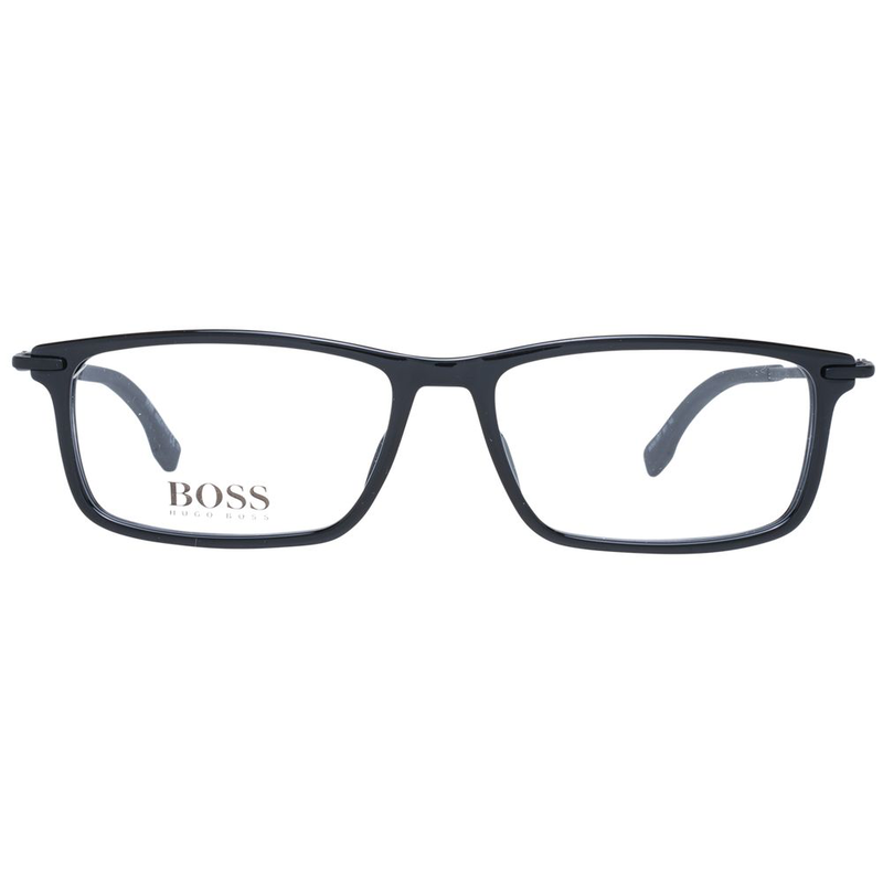 Black plastic glasses (frames)-null