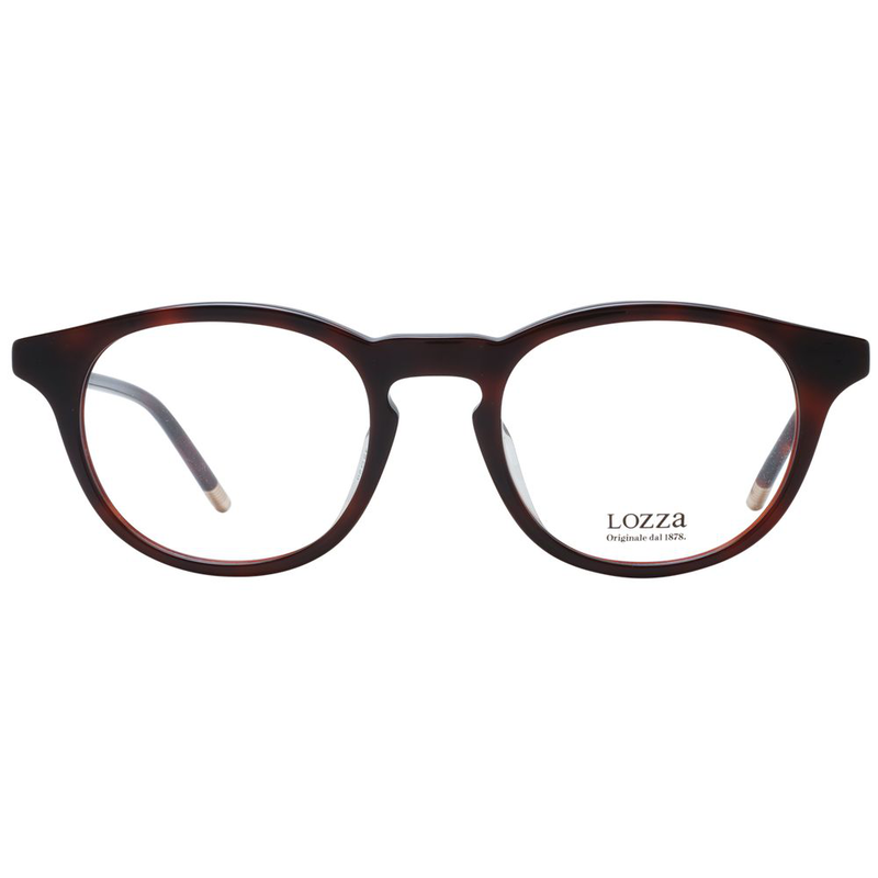 Brown acetate & plastic glasses (frames)-null