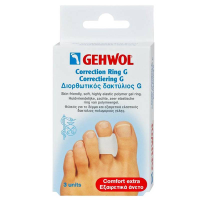Gehwol correction ring g x 3 units - polymeric gel