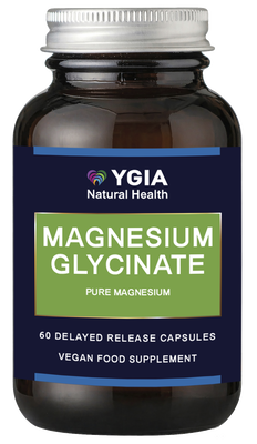 Ygia magnesium glycinate 60 capsules, , medium
