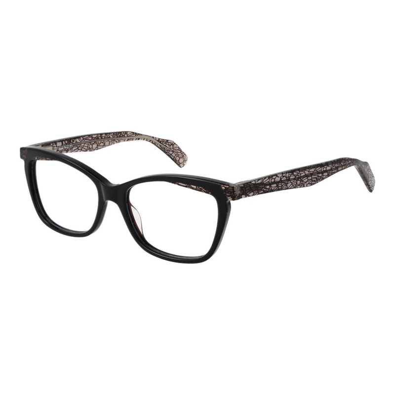 Black plastic glasses (frames)-null