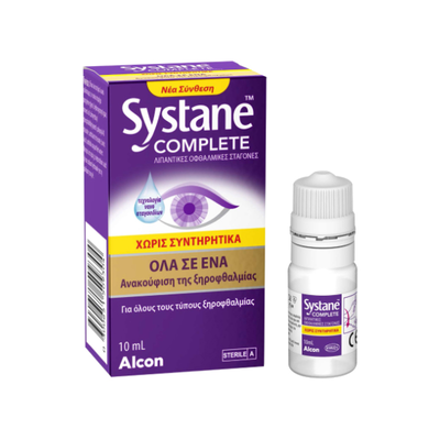 Systane complete &omicron;&phi;&theta;&alpha;&lambda;&mu;&iota;&kappa;έ&sigmaf; &lambda;&iota;&pi;&alpha;&nu;&tau;&iota;&kappa;έ&sigmaf; &sigma;&tau;&alpha;&gamma;ό&nu;&epsilon;&sigmaf; 10 ml, , medium