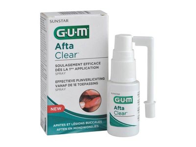 Gum afta clear 15ml mouthspray, , medium