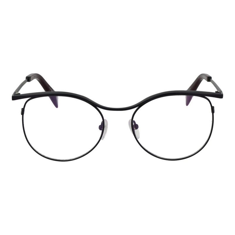 Black metal glasses (frames)-null