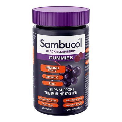 Sambucol immuno forte gummies adults 30 chewable gummies, , medium