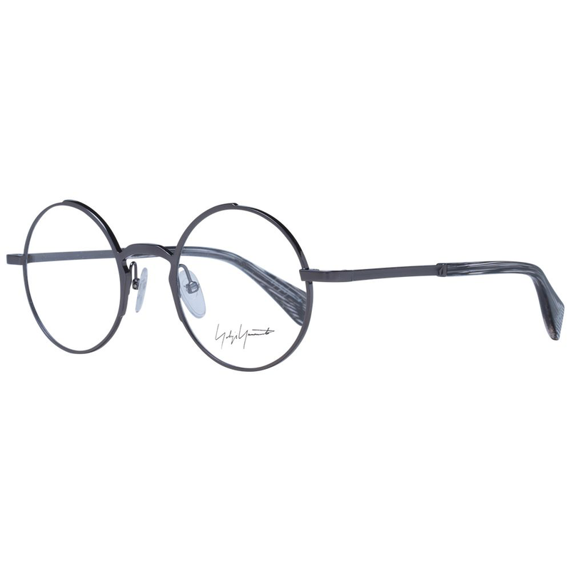Gray metal glasses (frames)-null