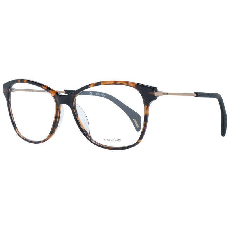Brown plastic glasses (frames)-null