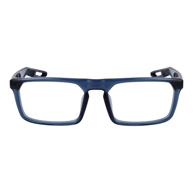 Blue stainless steel glasses (frames)-null