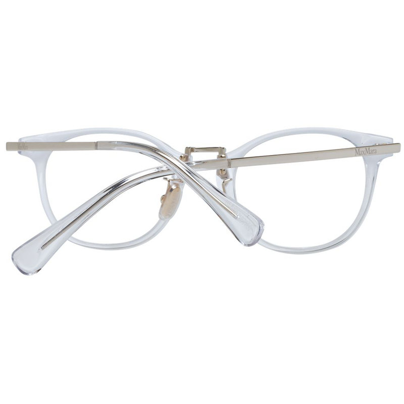 White plastic glasses (frames)-null