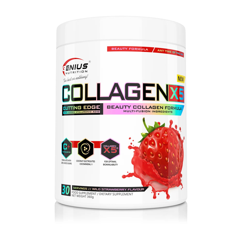 Collagen-x5® 360g/30 serv, Genius nutrition, , medium-null