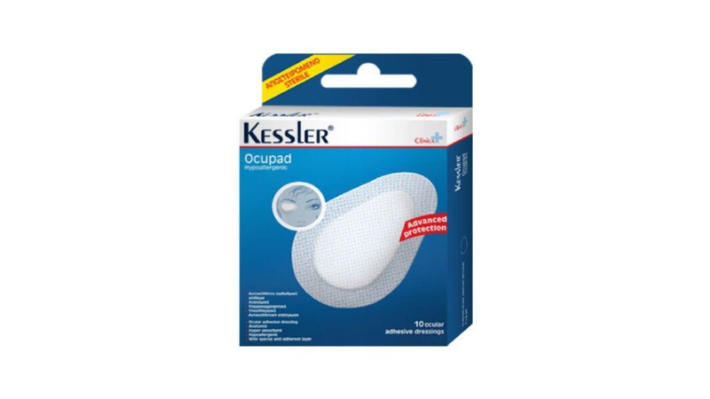 Kessler ocupad υποαλλεργικά οφθαλμικά αυτοκόλλητα επιθέματα 7x9cm 10τμχ, , medium-null