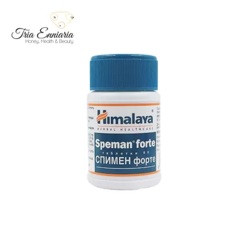 Product image: Speman forte, for normal ejaculation, 60 tablets, himalaya, , medium-null