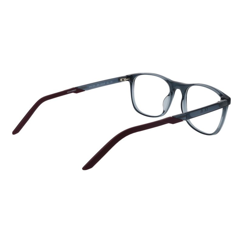 Gray stainless steel glasses (frames)-null
