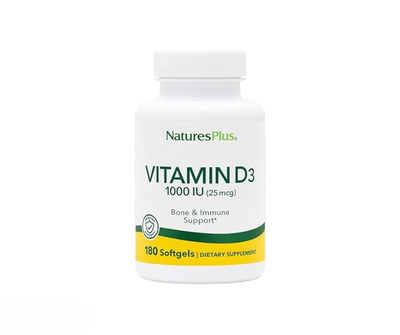 Nature plus vitamin d3 1000iu – 180 softgels, , medium