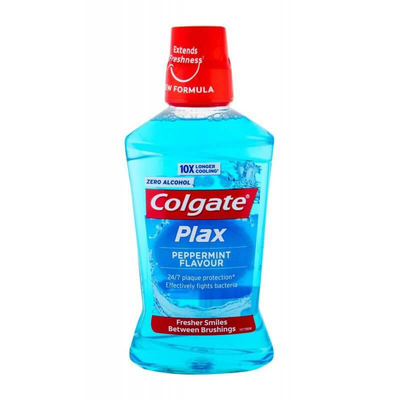 Colgate plax peppermint mouthwash 500ml, , medium