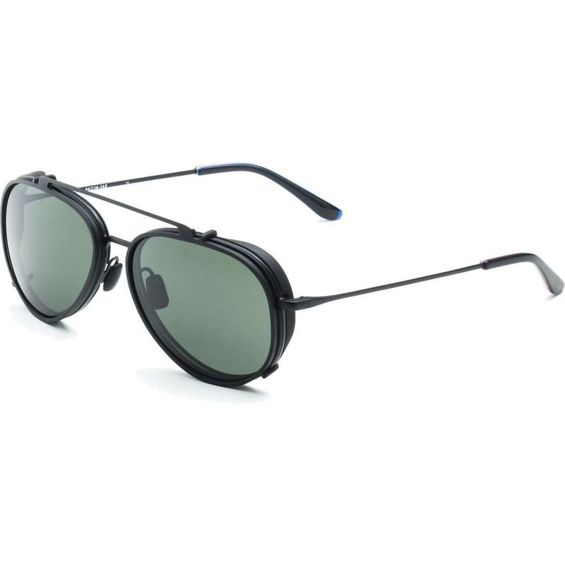 Black stainless steel glasses (frames)-null