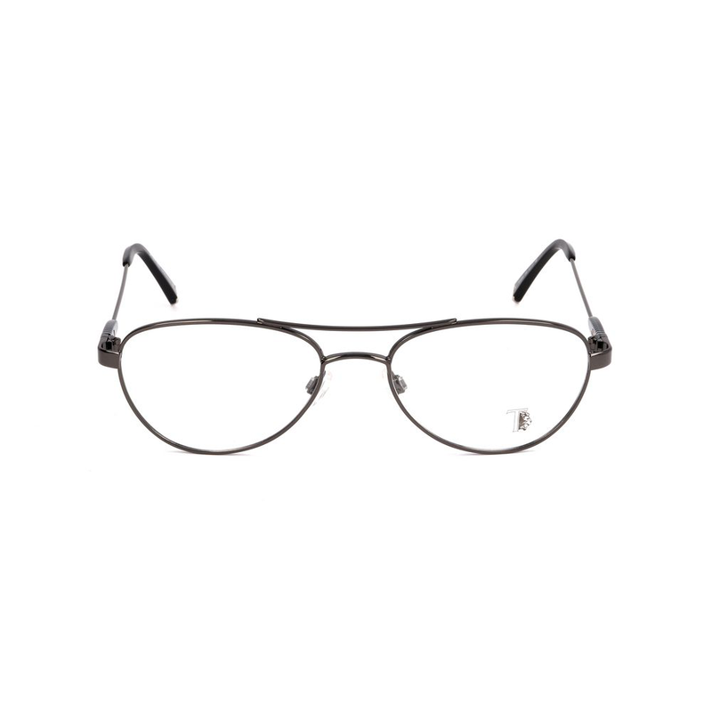 Gray metal glasses (frames)-null