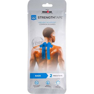 Ironman strengthtape prevent & support common injuries back/neck kit, , medium
