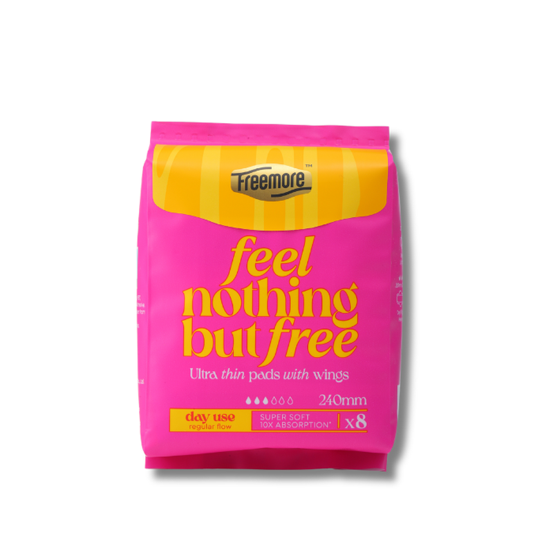 Freemore ultra thin pads day use 8's, , medium-null