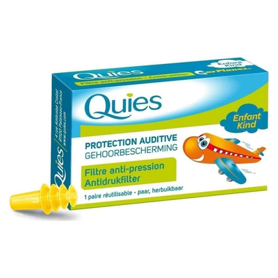 Quies ear planes children, ear plugs, 1 pair, , medium