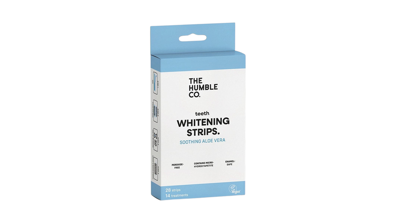 The humble co. Whitening teeth strips fresh aloe vera, 28, , medium-null