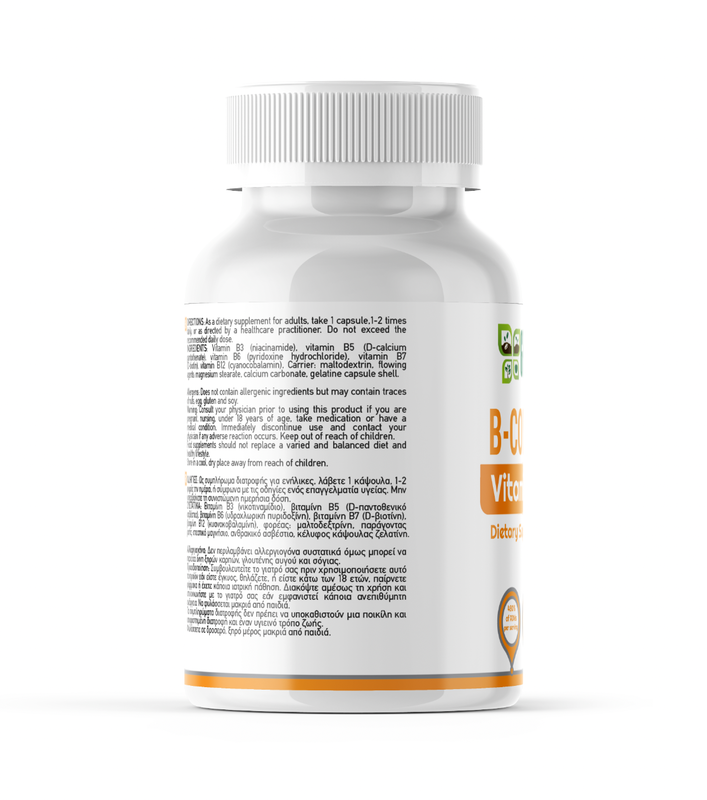 Green life b-complex vitamins &ndash; daily energy & vitality support, 90caps, , medium-null