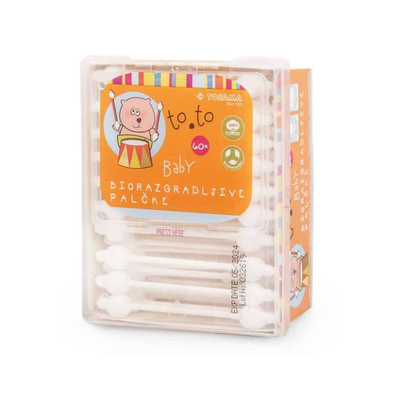 To.to baby cotton buds 60s