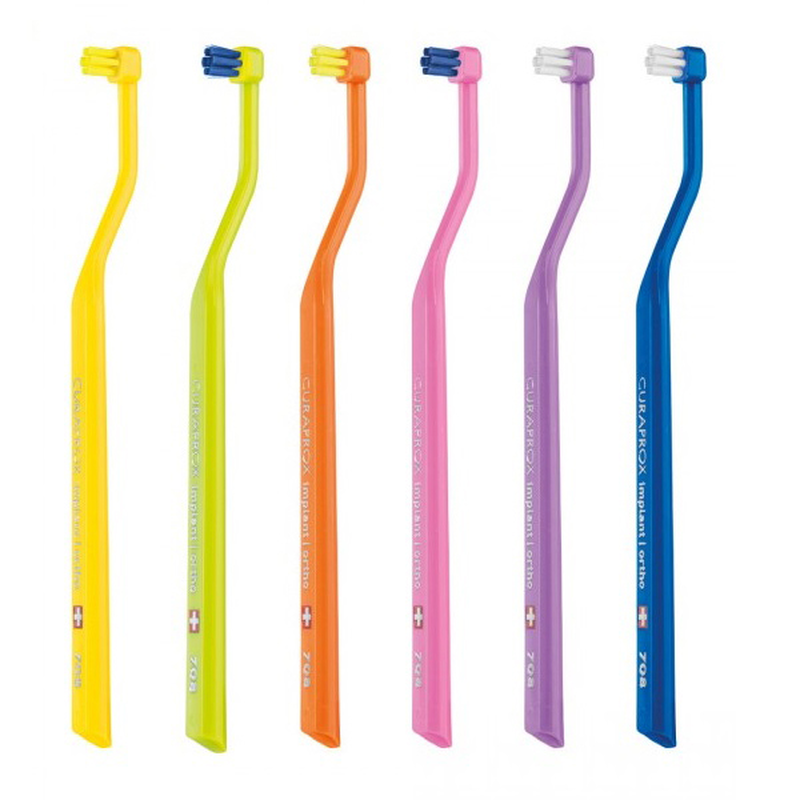 Curaprox cs 708 implant toothbrush (assorted colors & designs), , medium-null