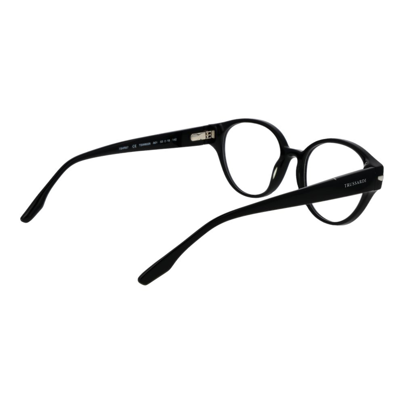 Black acetate glasses (frames)-null