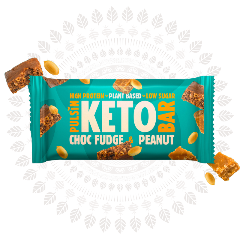 Product image: Pulsin keto peanut chocolate 50g, , medium-null