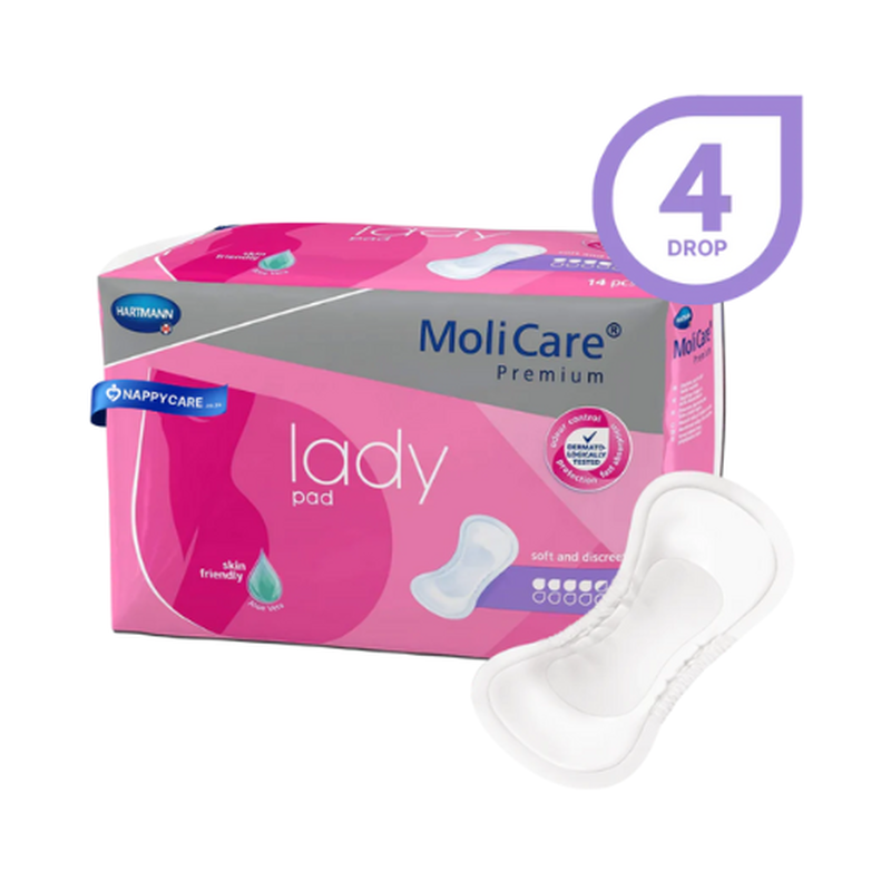 Molicare premium adult lady pads ( 4.5 drop), , medium-null