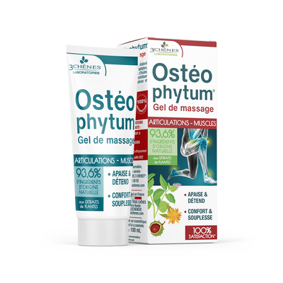 3chenes osteophytum joints & muscles, massage gel, 100ml, , medium