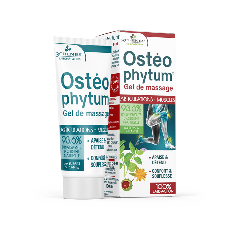 Product image: 3chenes osteophytum joints & muscles, massage gel, 100ml, , medium-null