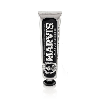 Marvis amarelli licorice mint &omicron;&delta;&omicron;&nu;&tau;ό&kappa;&rho;&epsilon;&mu;&alpha; &mu;&epsilon; &gamma;&lambda;&upsilon;&kappa;ό&rho;&iota;&zeta;&alpha; &kappa;&alpha;&iota; &mu;έ&nu;&tau;&alpha; 85 ml, , medium
